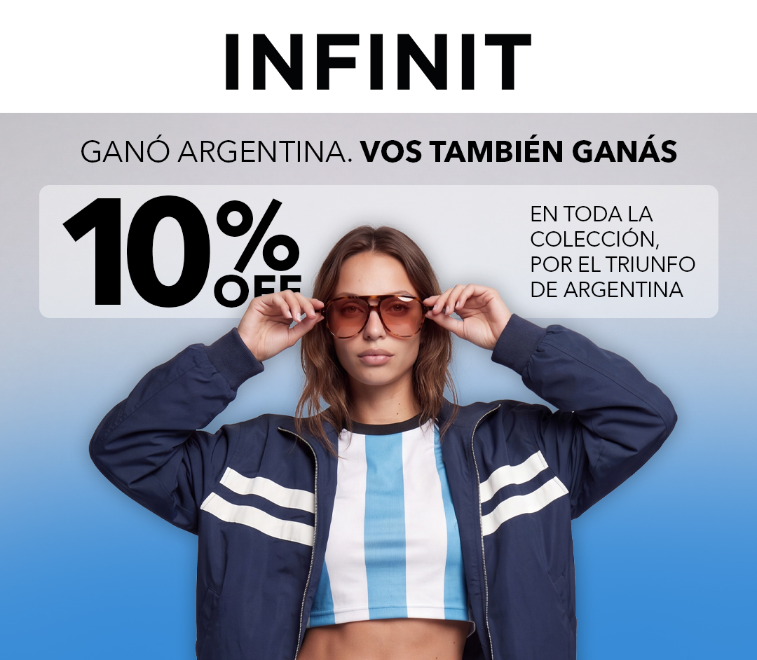 ¡GANÓ ARGENTINA! FESTEJÁ CON INFINIT
